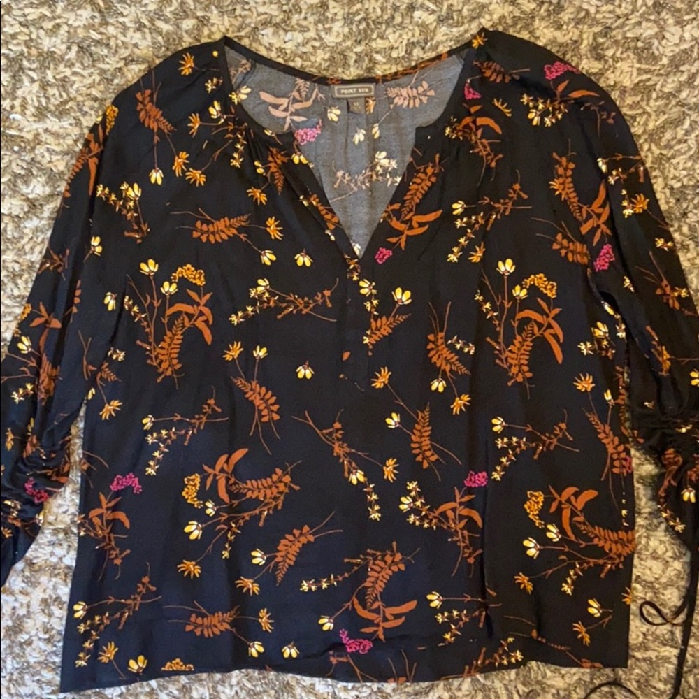 J. Crew Point Sur Blouse